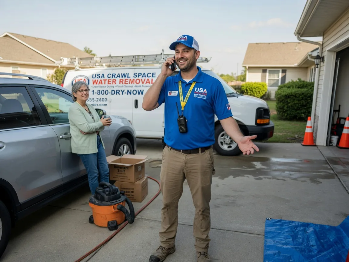 Crawl Space Water Removal Kinsale, VA FAQs